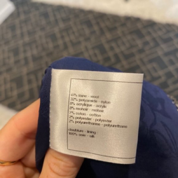 Chanel Jacket Navy Tweed Sz 40 Jacket - Picture 12 of 12